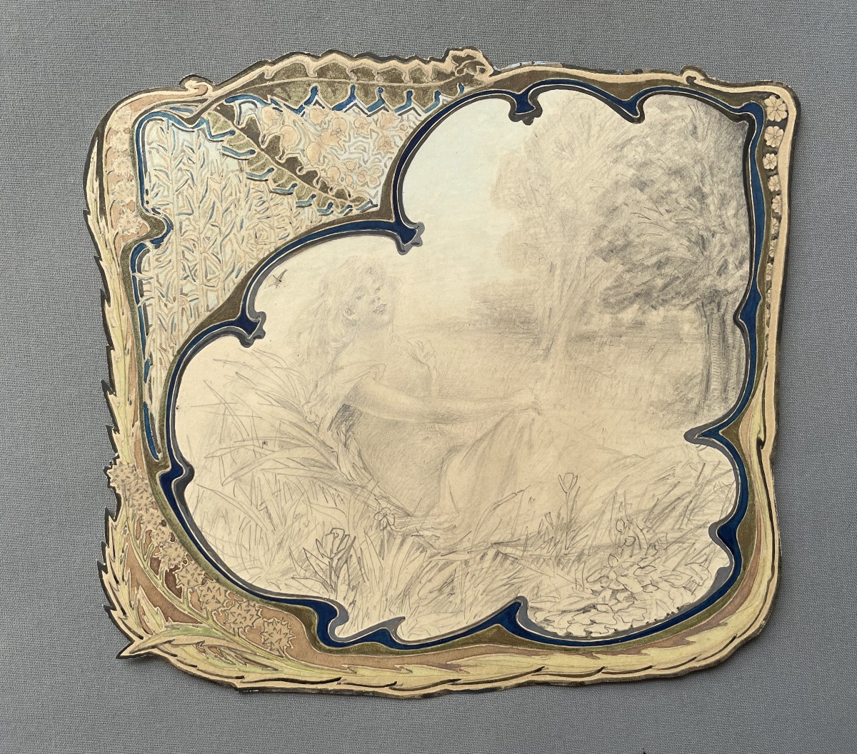 Nymph, Art Nouveau Design