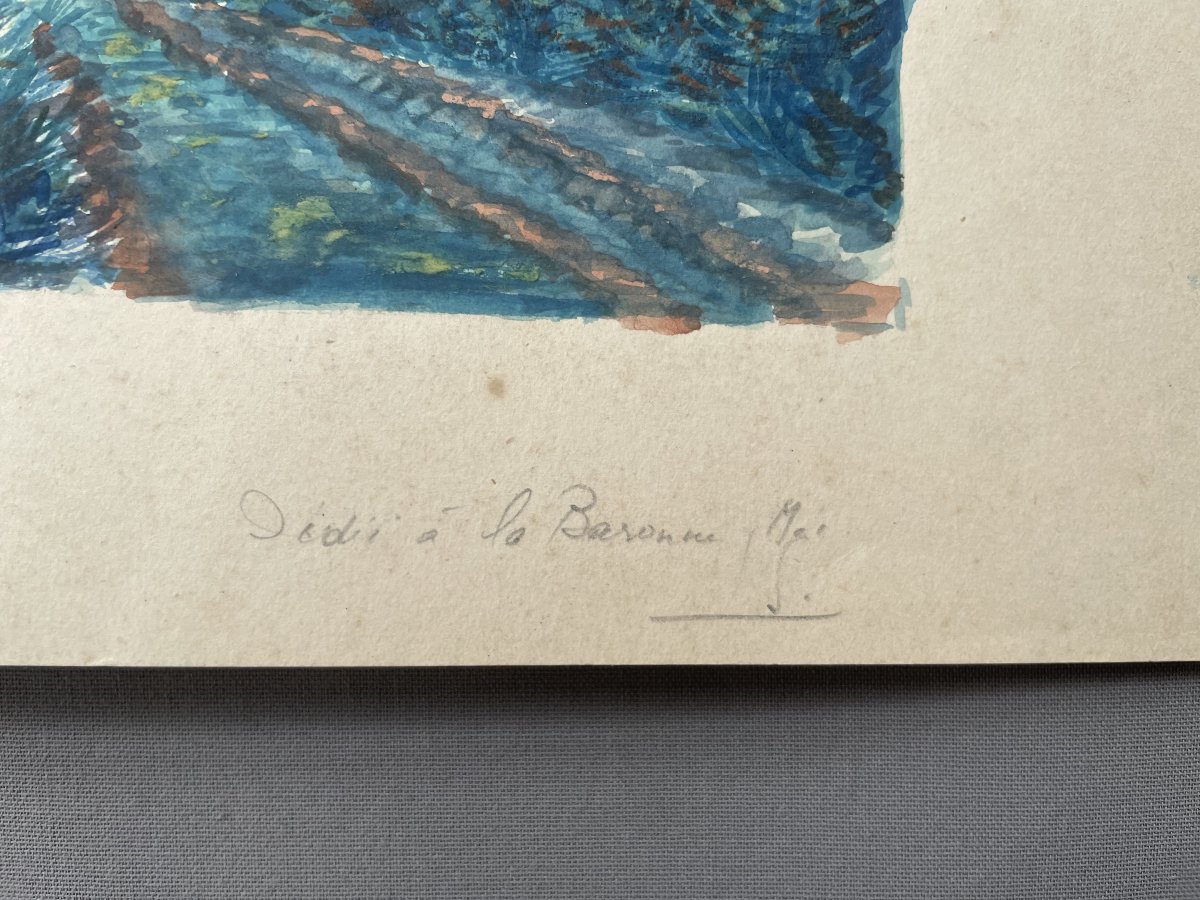 Paysage de la Creuse, aquarelle-photo-4