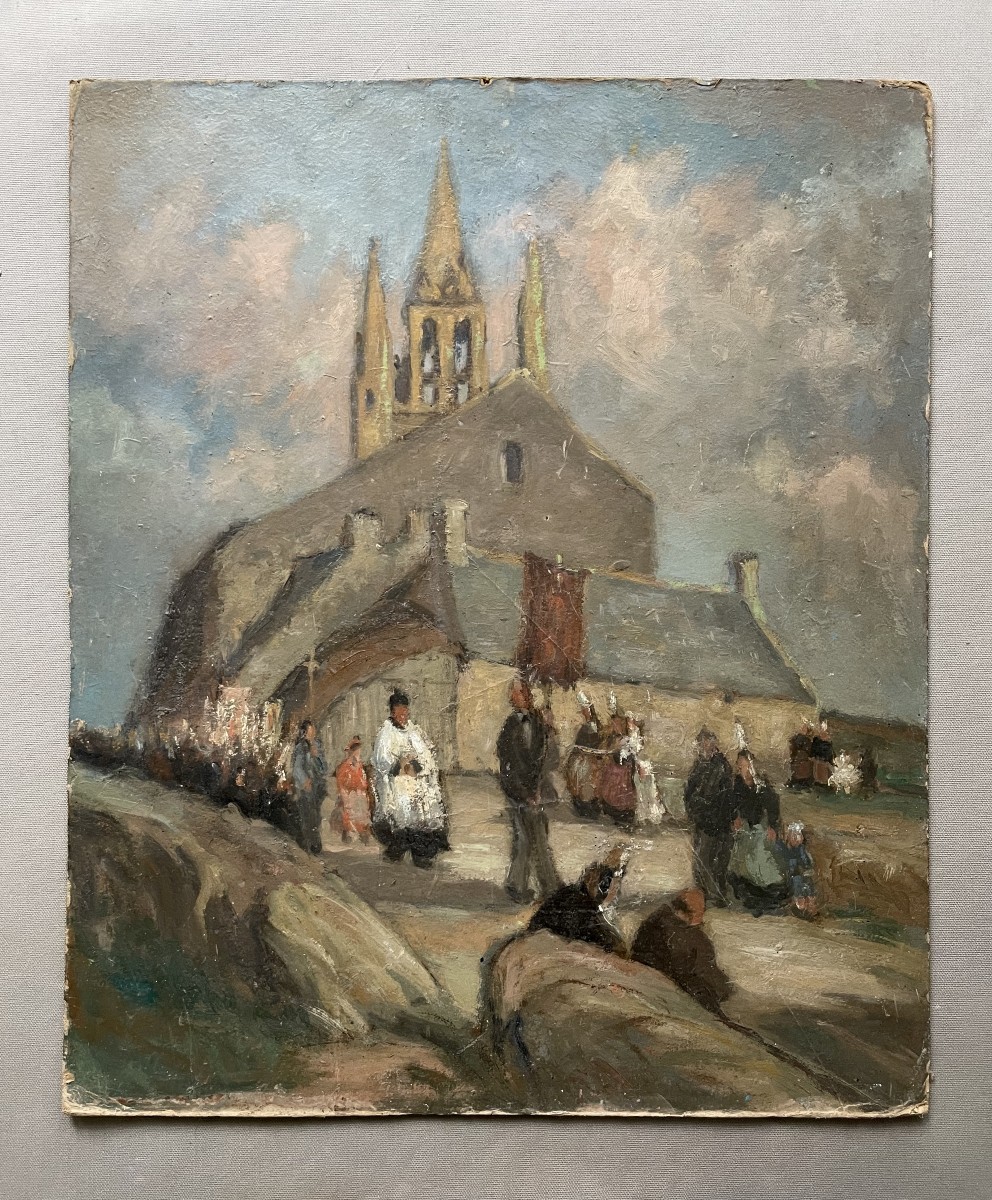 Emile Simon, procession bretonne
