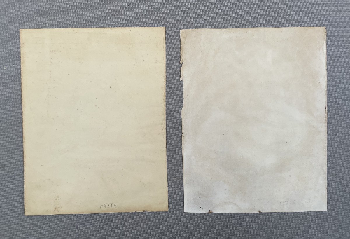 Les Mangeurs d'Huitres & La Dégustation, Pair Of Lithographs After Boilly-photo-2