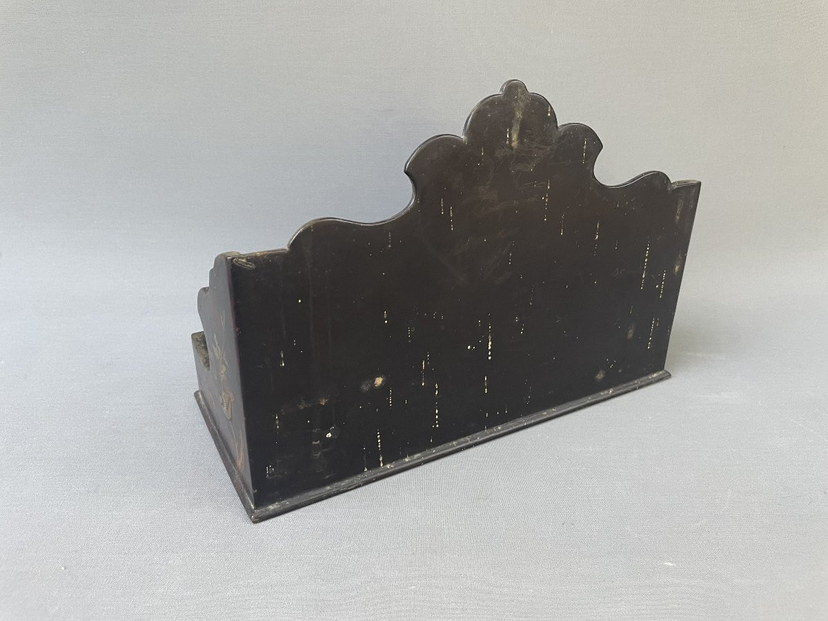 Porte courrier en bois laqué-photo-4