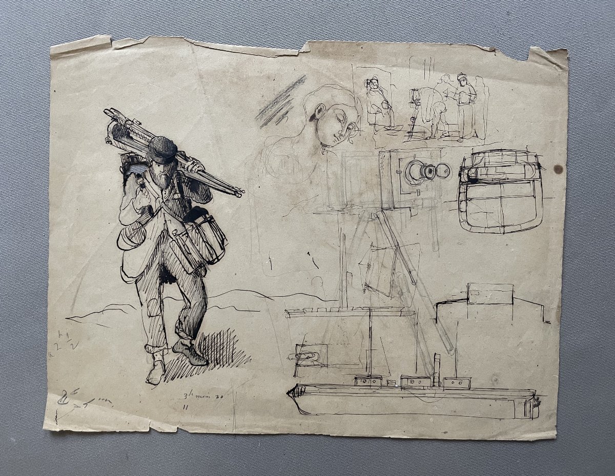 Madonna And Child, Sketch-photo-3