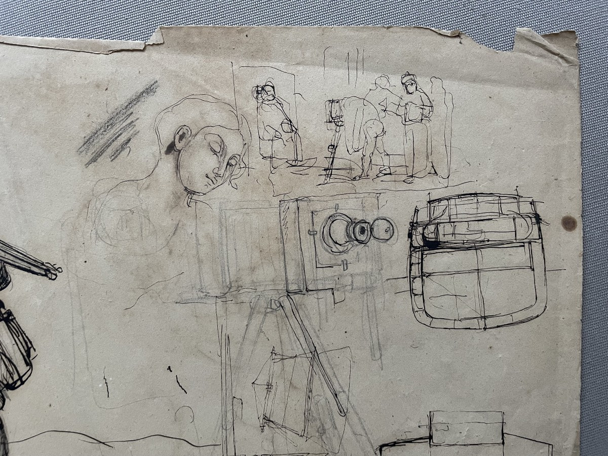 Madonna And Child, Sketch-photo-1