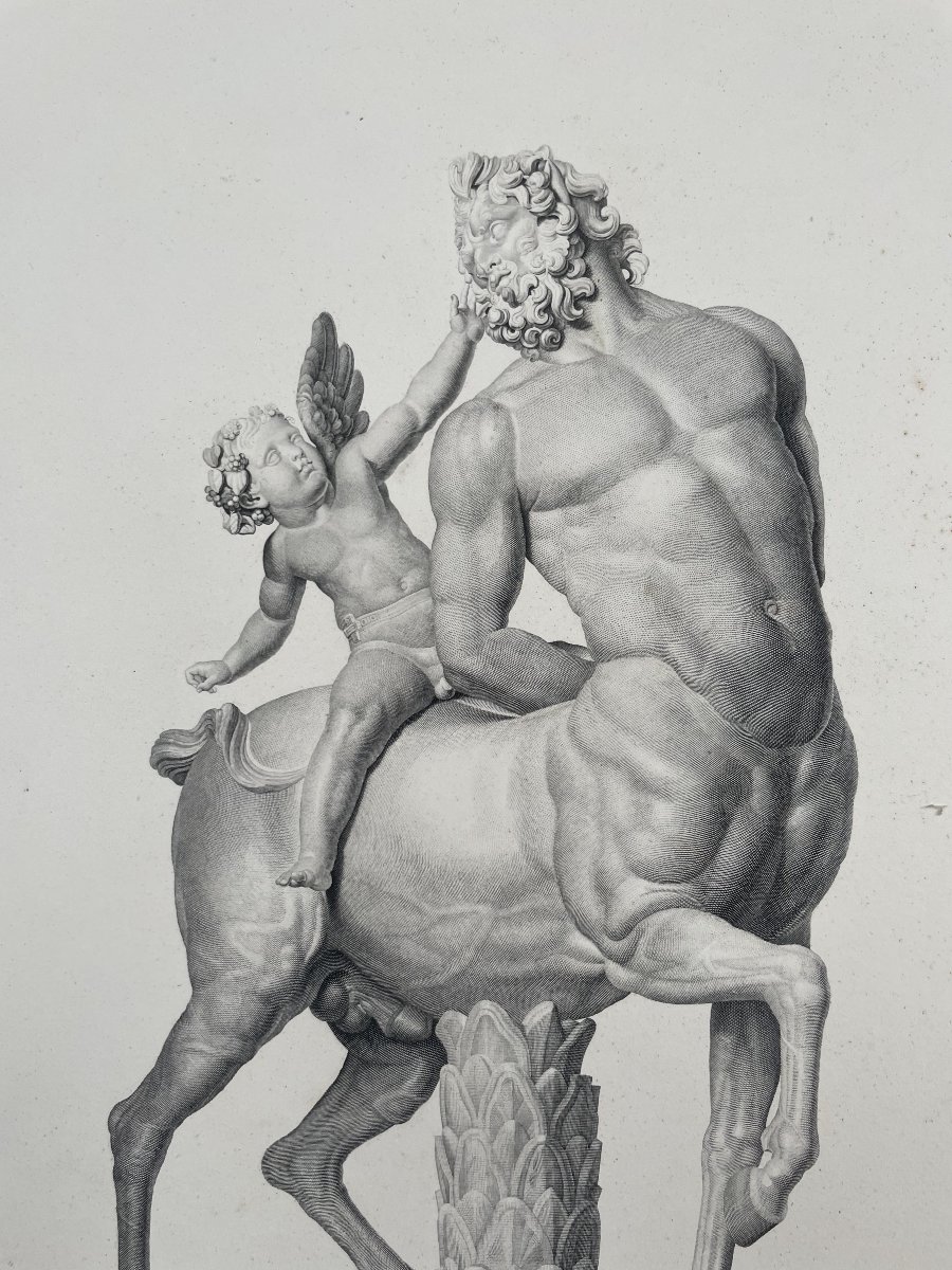 Centaur, Musée Du Louvre, Engraving-photo-4