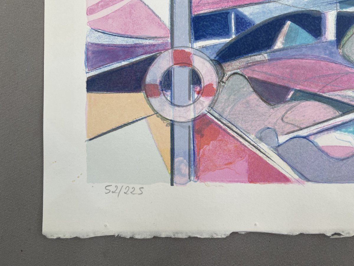 Camille Hilaire, Cannes, lithographie-photo-3