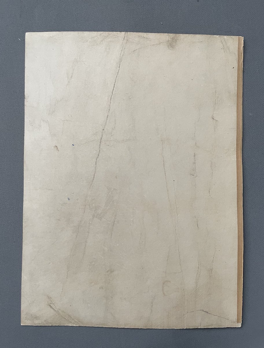 Portrait Of A Child Dated 1931, Signature To Be Identified-photo-3