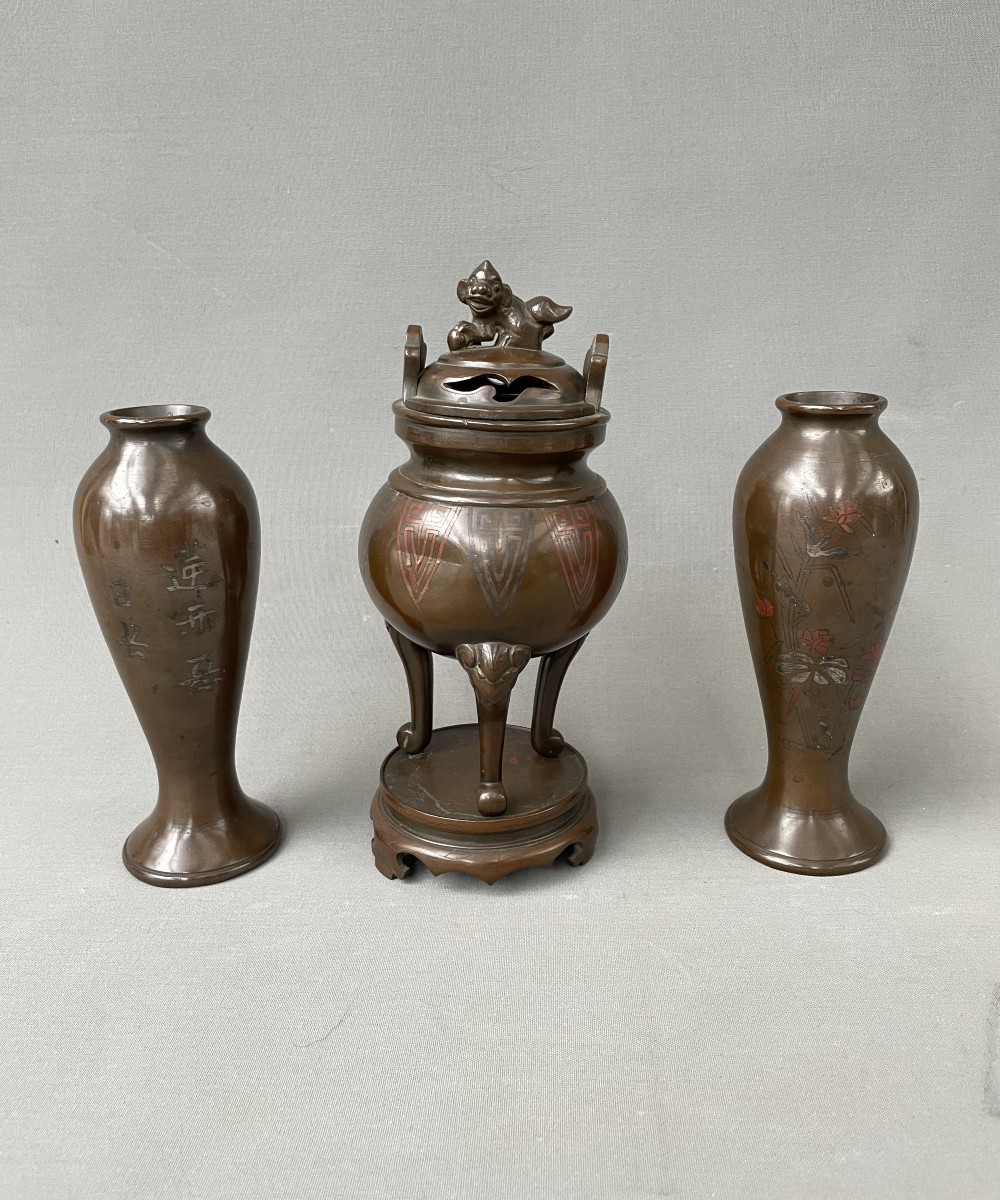 Bronze Mantelpiece, Vietnam, Late 19th Or Early 20th Century