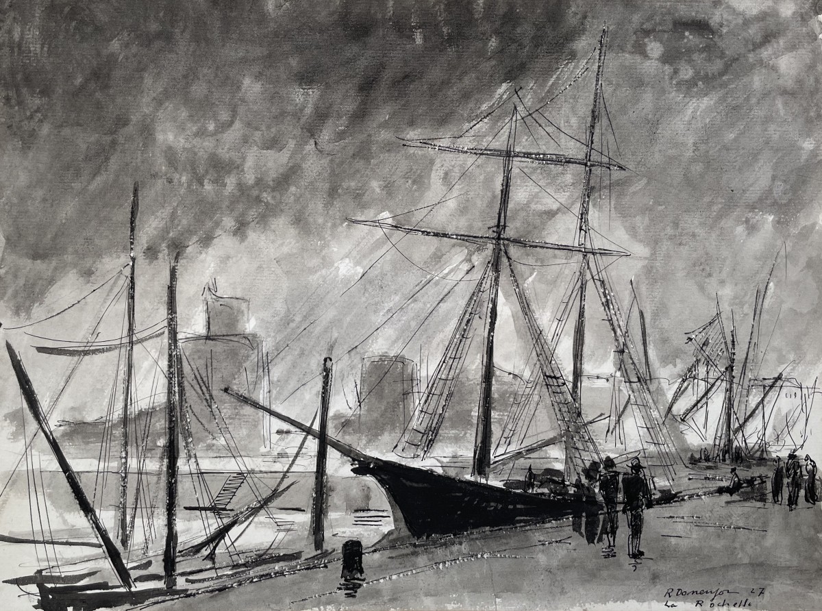 Raoul Domenjoz, La Rochelle, 1927
