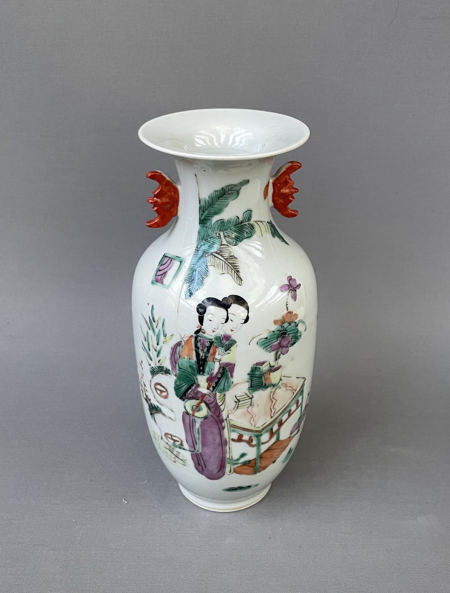 China, Porcelain Vase-photo-2