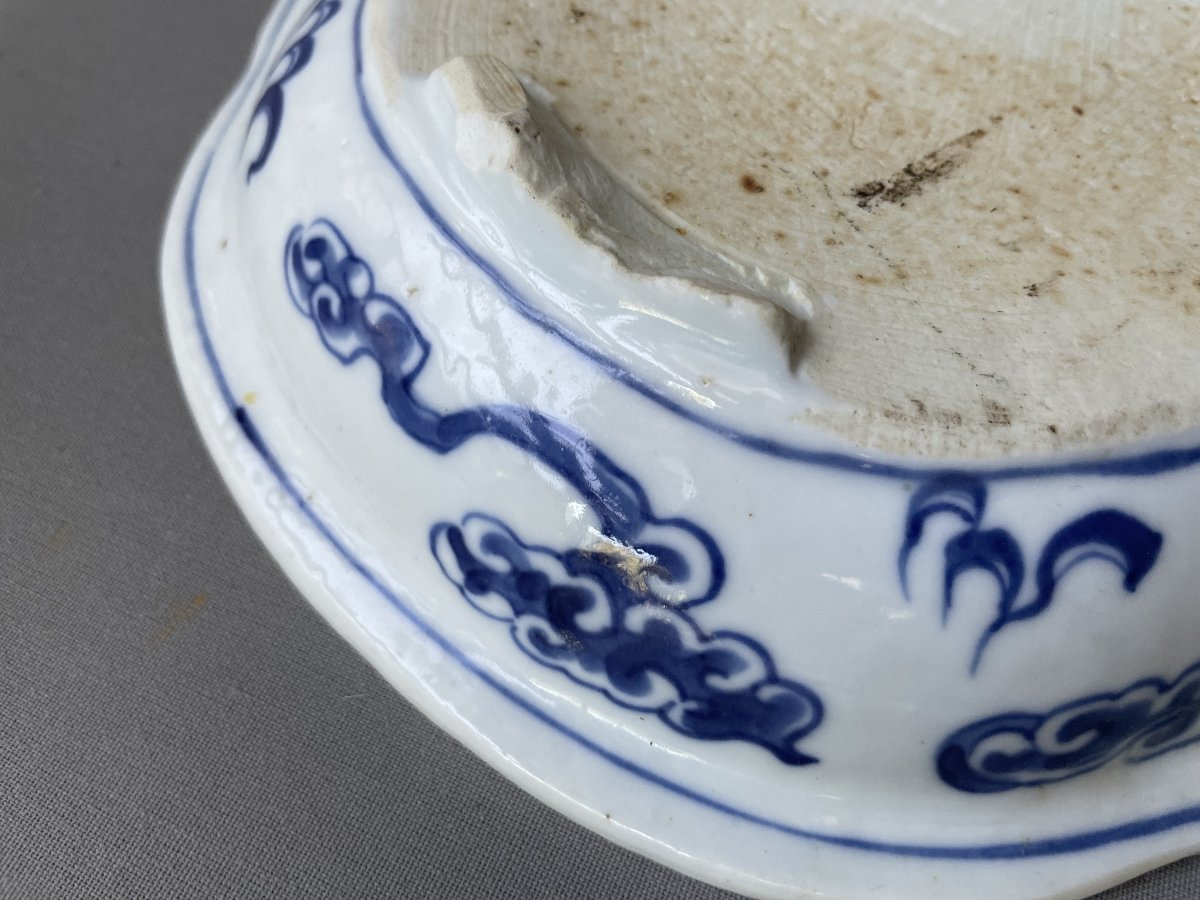 Plat en porcelaine, Chine, XIXe-photo-3