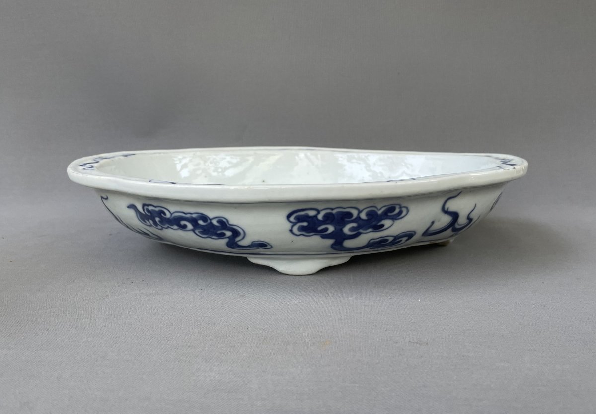 Plat en porcelaine, Chine, XIXe-photo-4