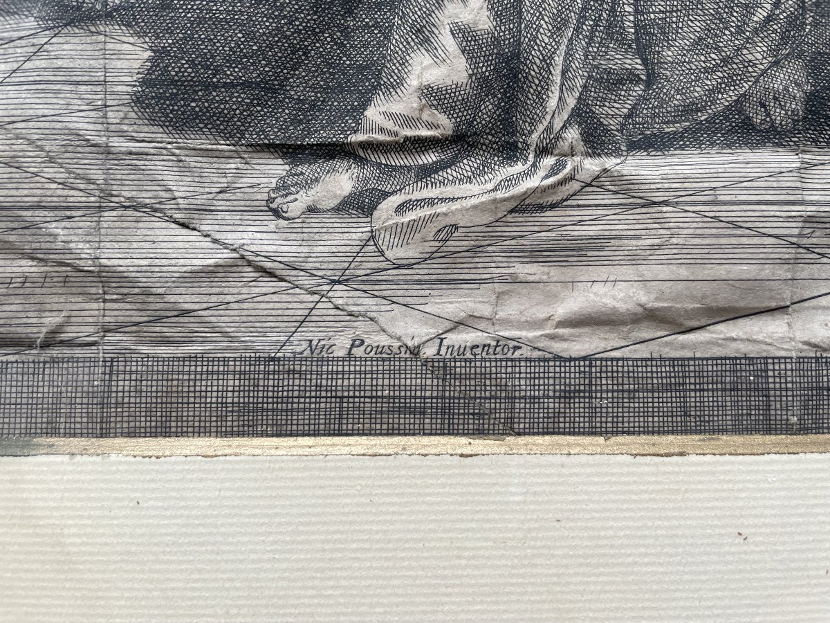 Extrême onction - Jean Dughet, d'après Nicolas Poussin-photo-3