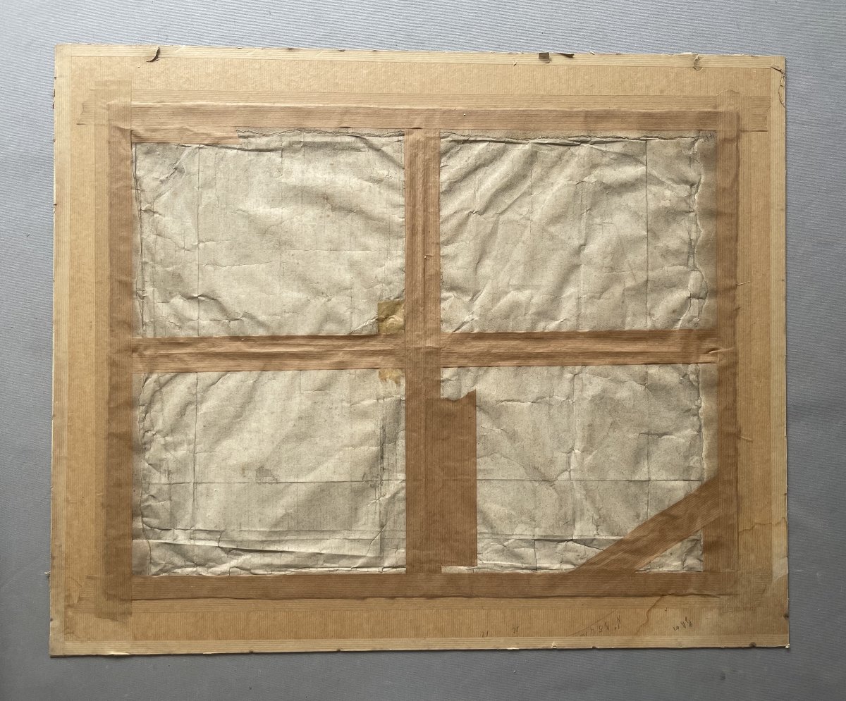 Extrême onction - Jean Dughet, d'après Nicolas Poussin-photo-4