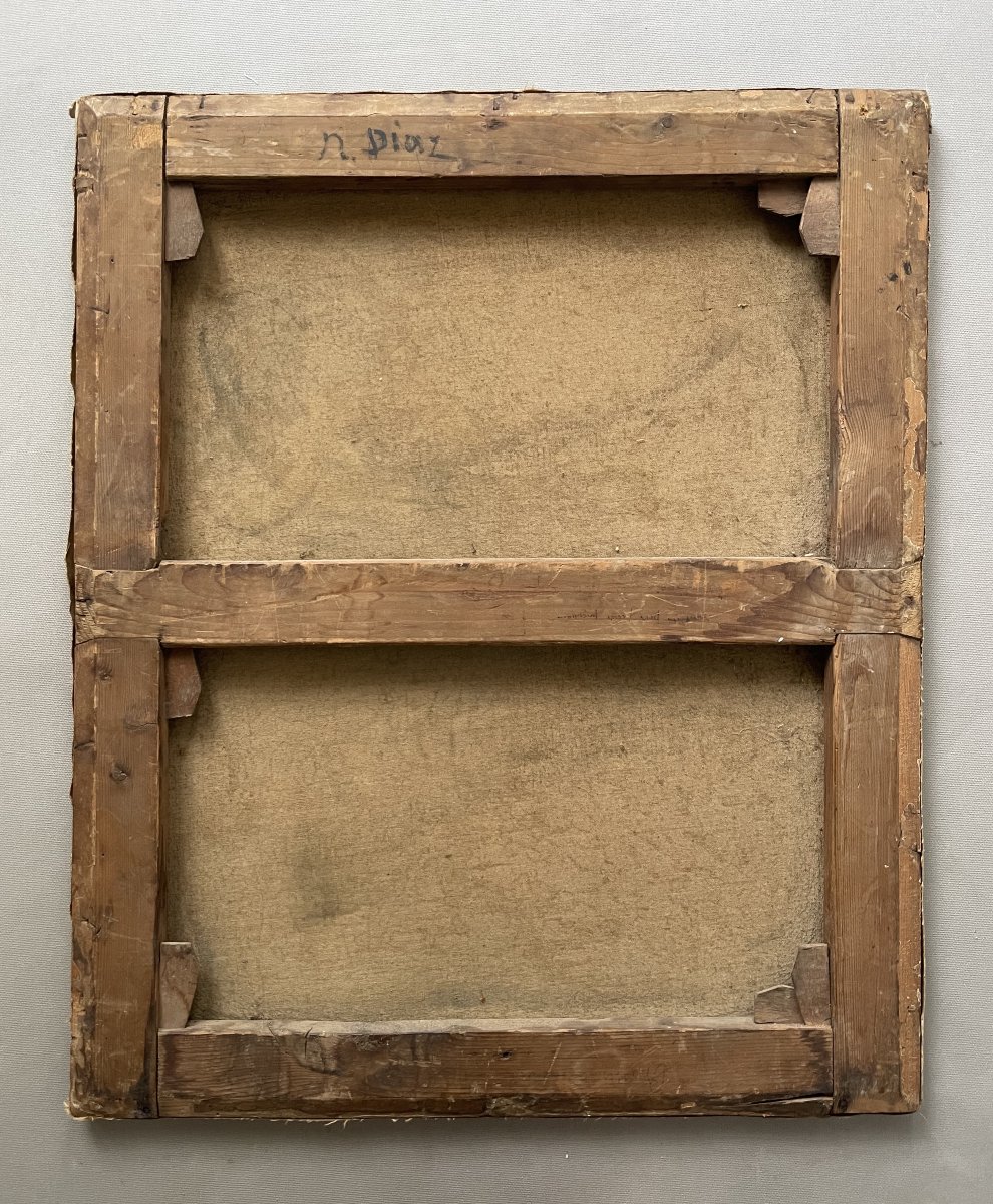 Carrier Of Faggots, Oil On Canvas-photo-4