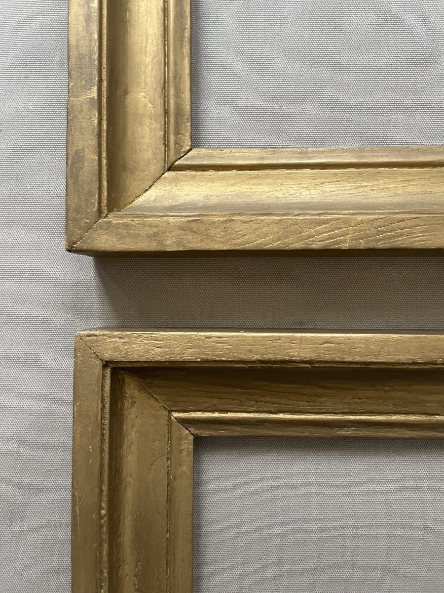 Paire de cadres, début XXe - 24,5 x 33,5 cm-photo-2