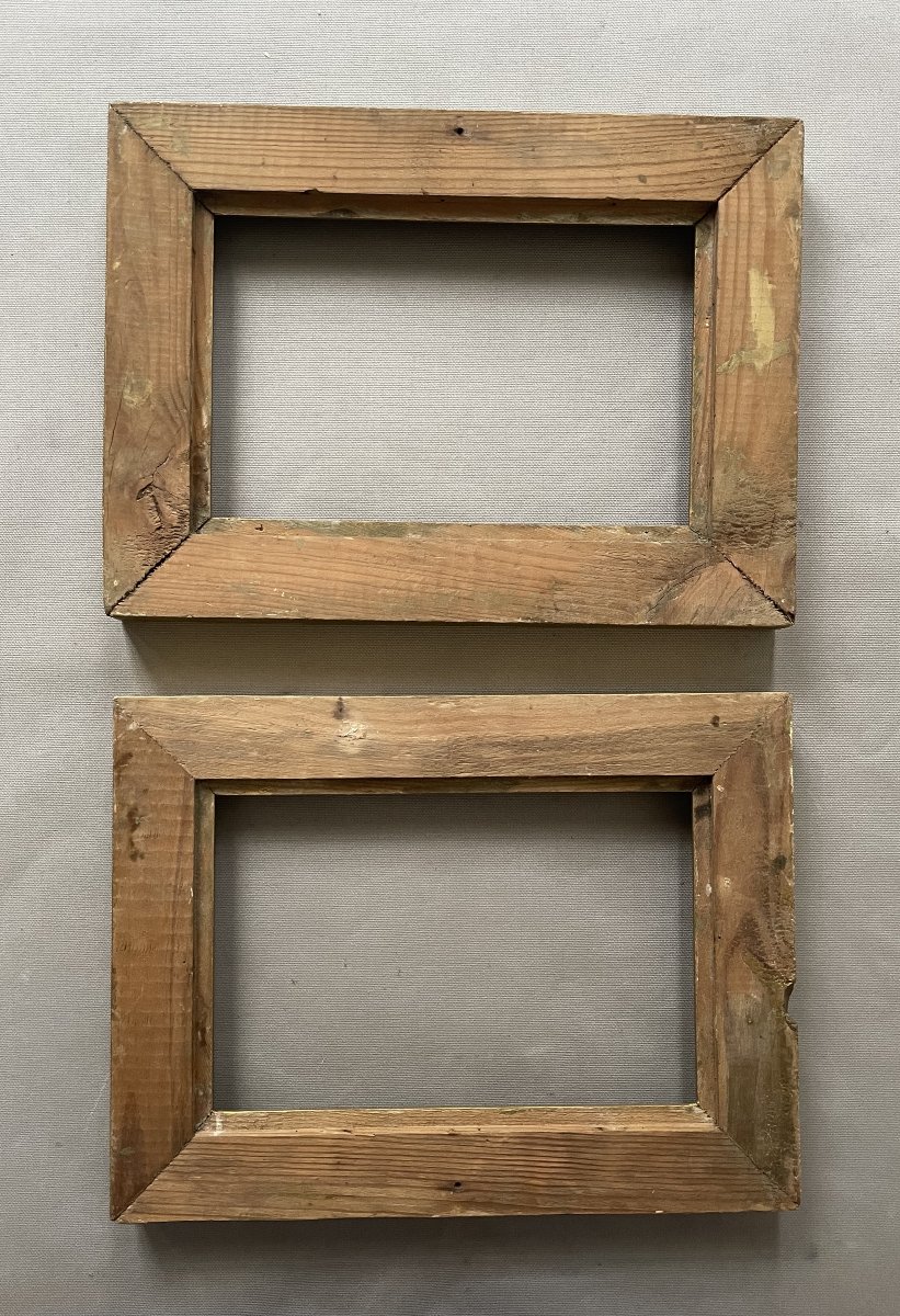 Paire de cadres, début XXe - 24,5 x 33,5 cm-photo-3