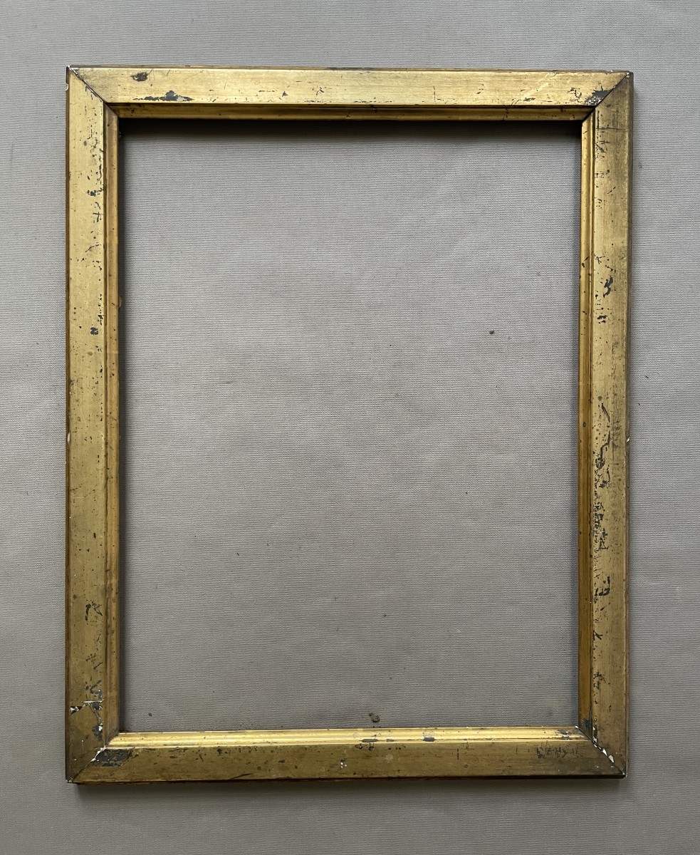 Gilded Frame, 19th Century - 58 X 46 Cm