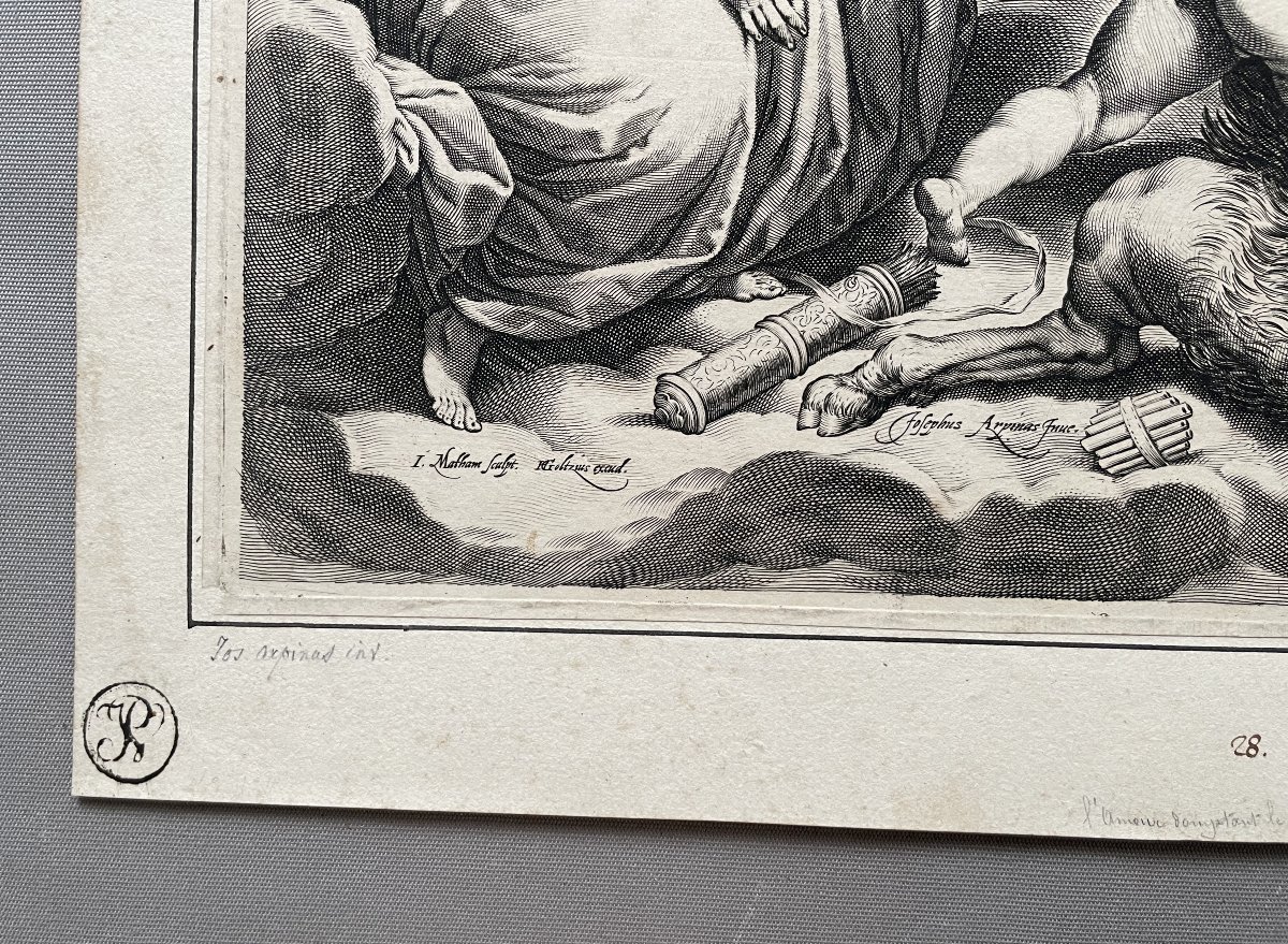 Jacob Matham, Eros triomphant de Pan-photo-2