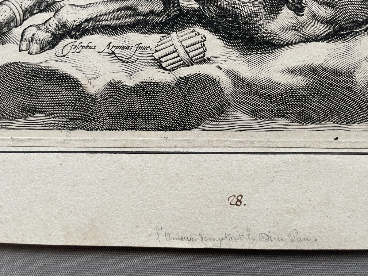 Jacob Matham, Eros triomphant de Pan-photo-3