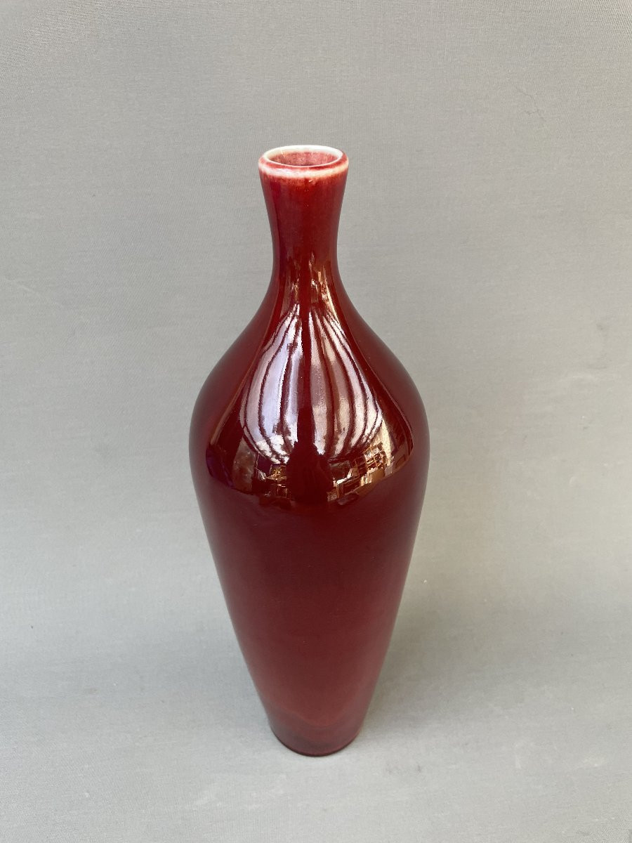Vase sang de boeuf, Chine, XXe-photo-2