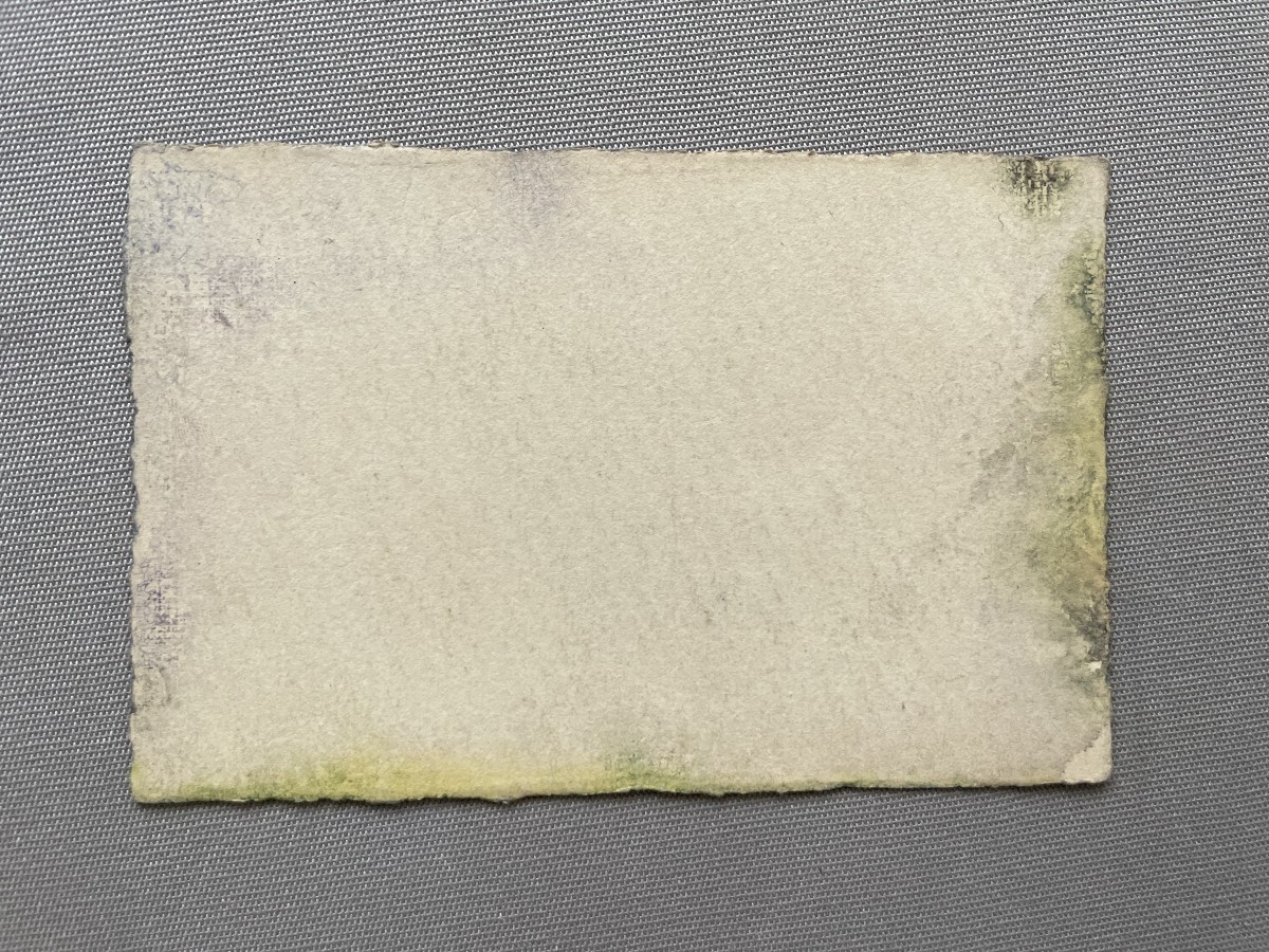 Marie-louise Lustremant, Mountain Landscape, Watercolor-photo-2