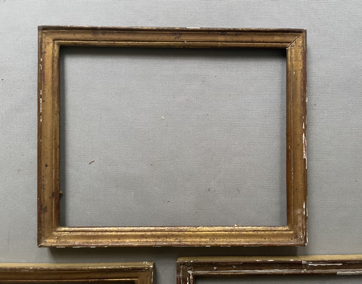 Série de 5 cadres dorés - 23 x 28 cm-photo-2