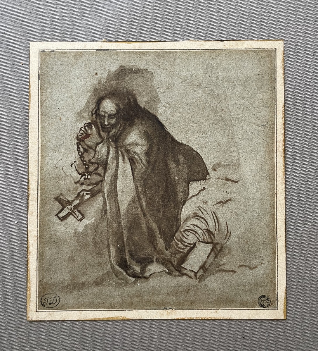 Brown Ink Wash, 17th Century
