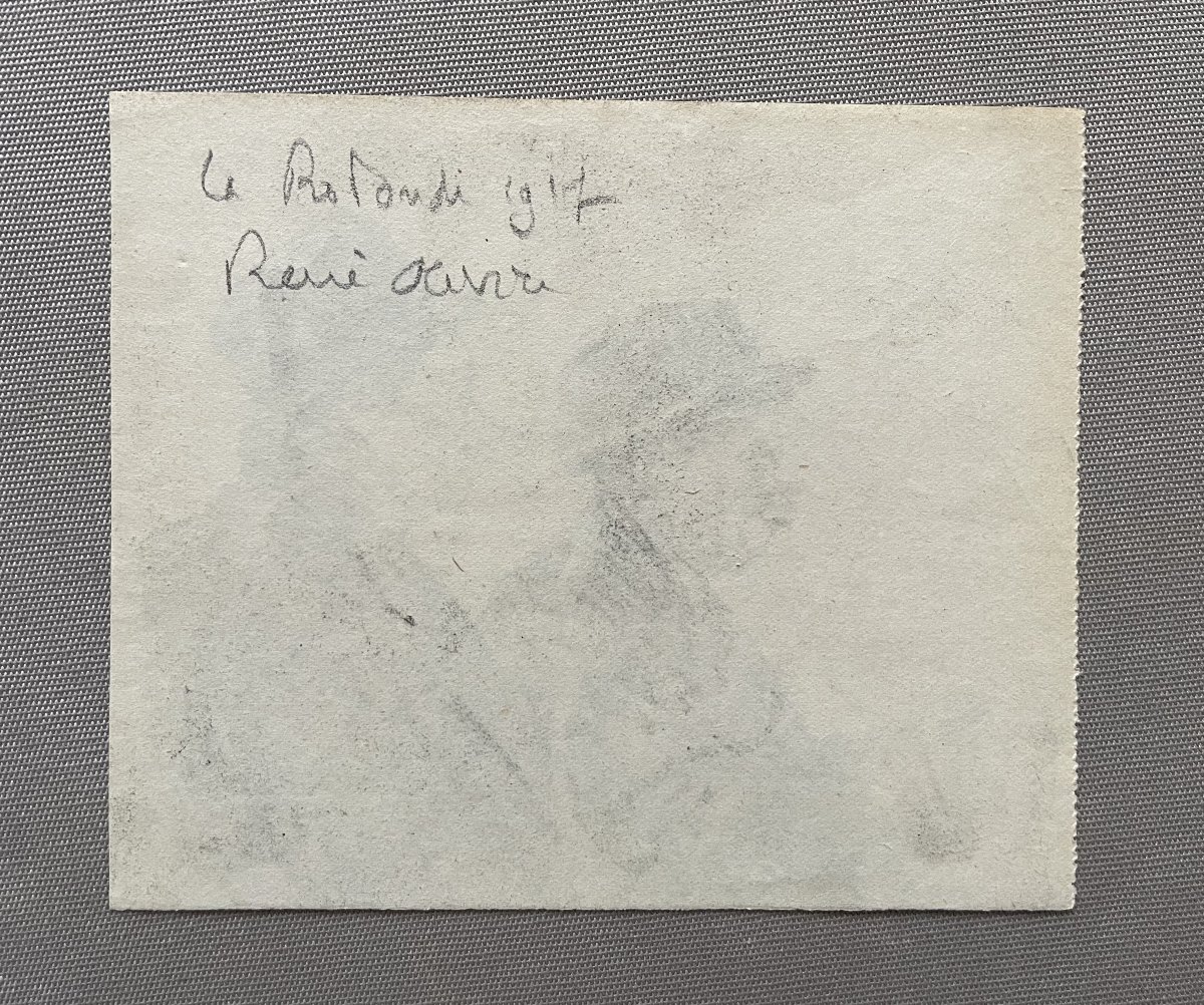 René Olivier, Two Men In Profile-photo-2
