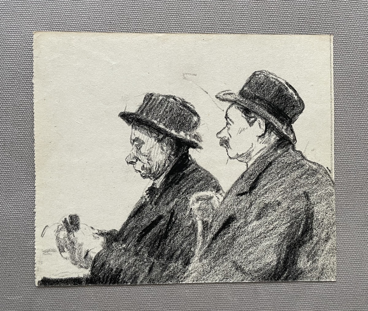 René Olivier, Two Men In Profile