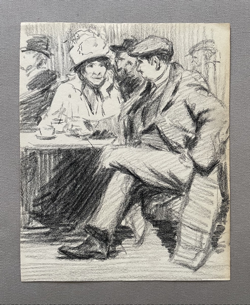  René Olivier, Couple In Conversation