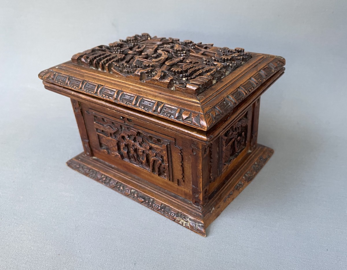 Boite chinoise, Canton, fin XIXe