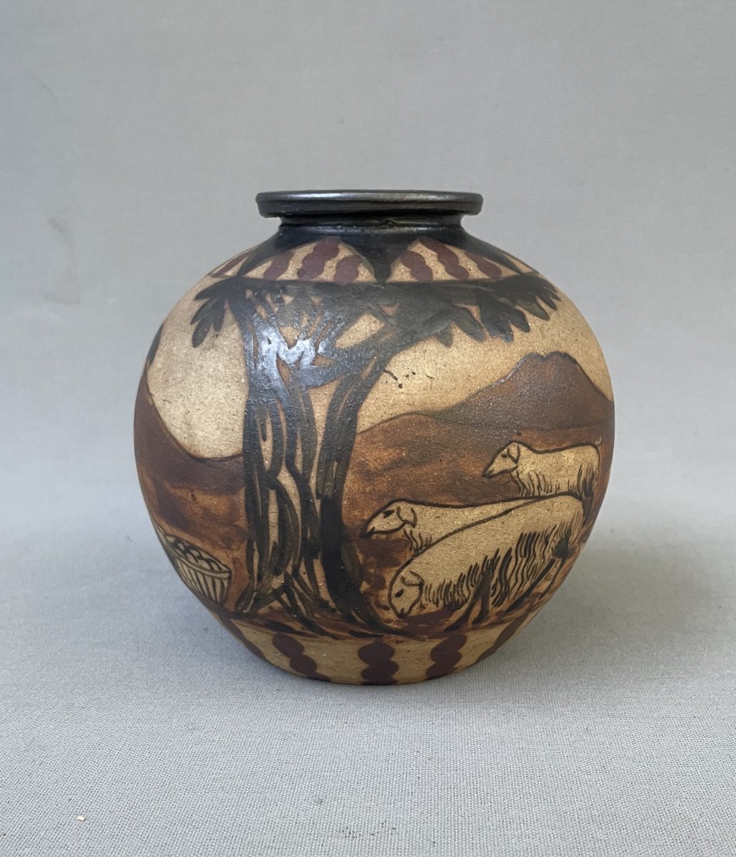 Ciboure Stoneware Vase-photo-2