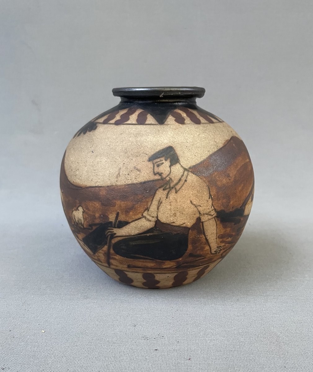 Ciboure Stoneware Vase-photo-3