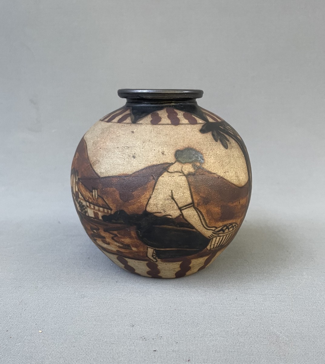 Ciboure Stoneware Vase