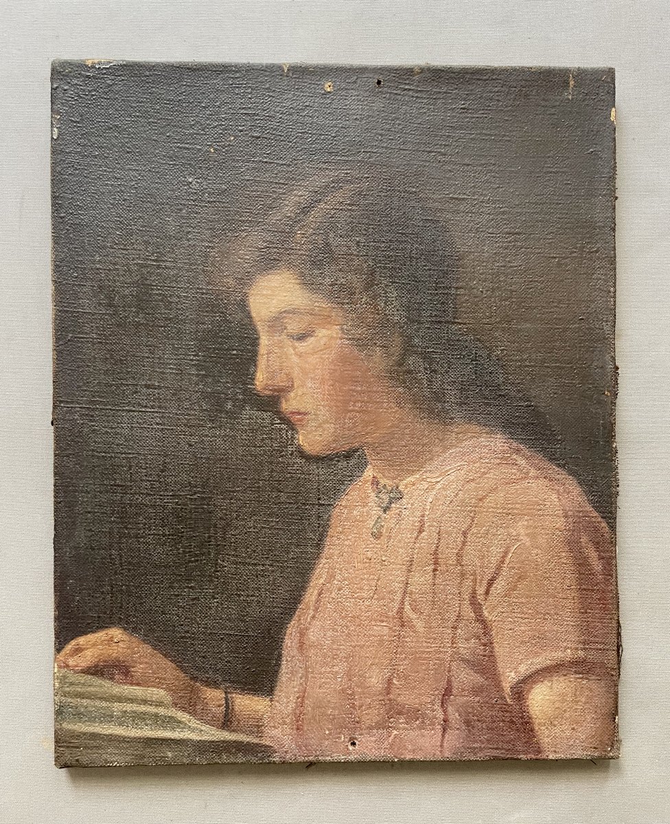 Eugène Forel, Young Woman's Profile