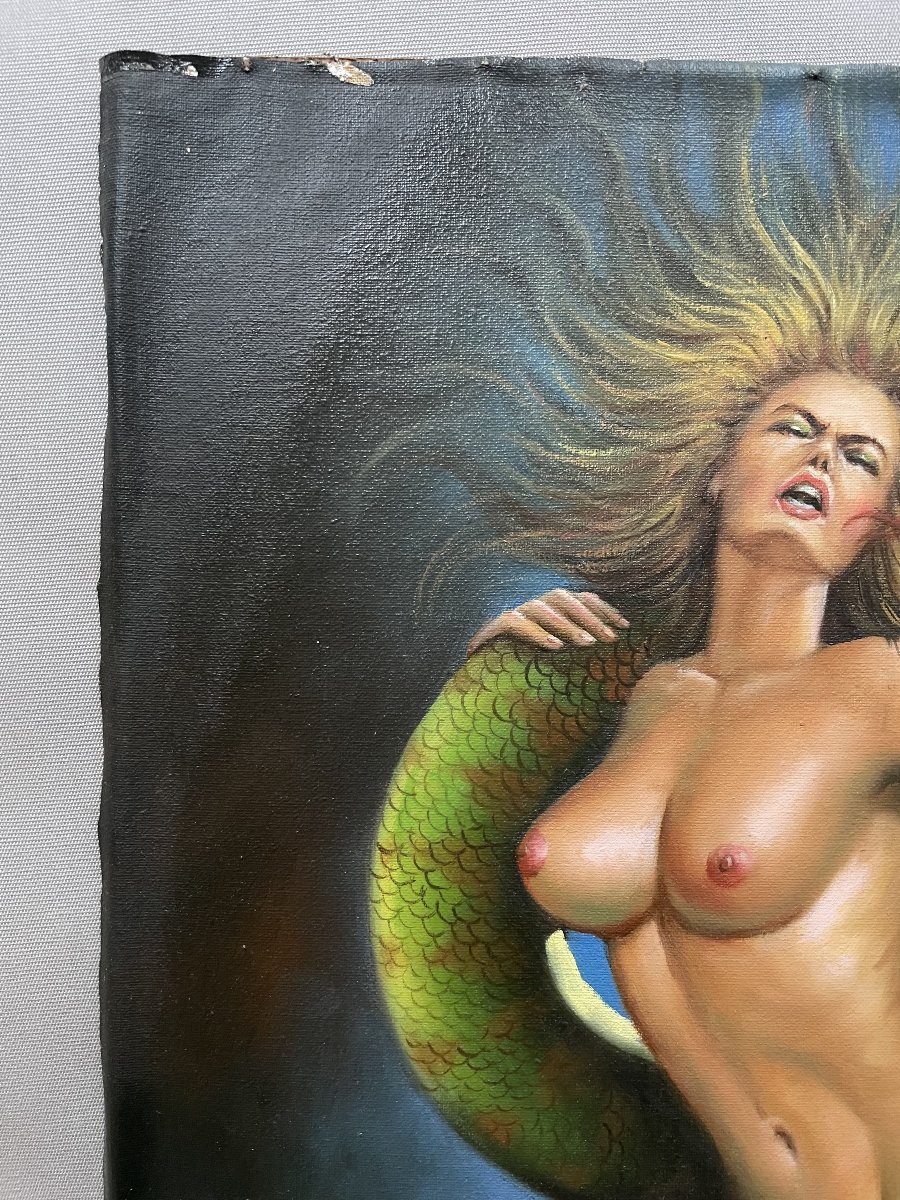 Fantastic Oil On Canvas-photo-2