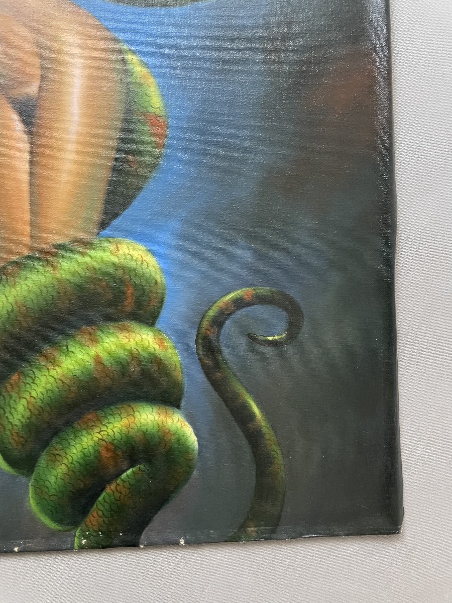 Fantastic Oil On Canvas-photo-4