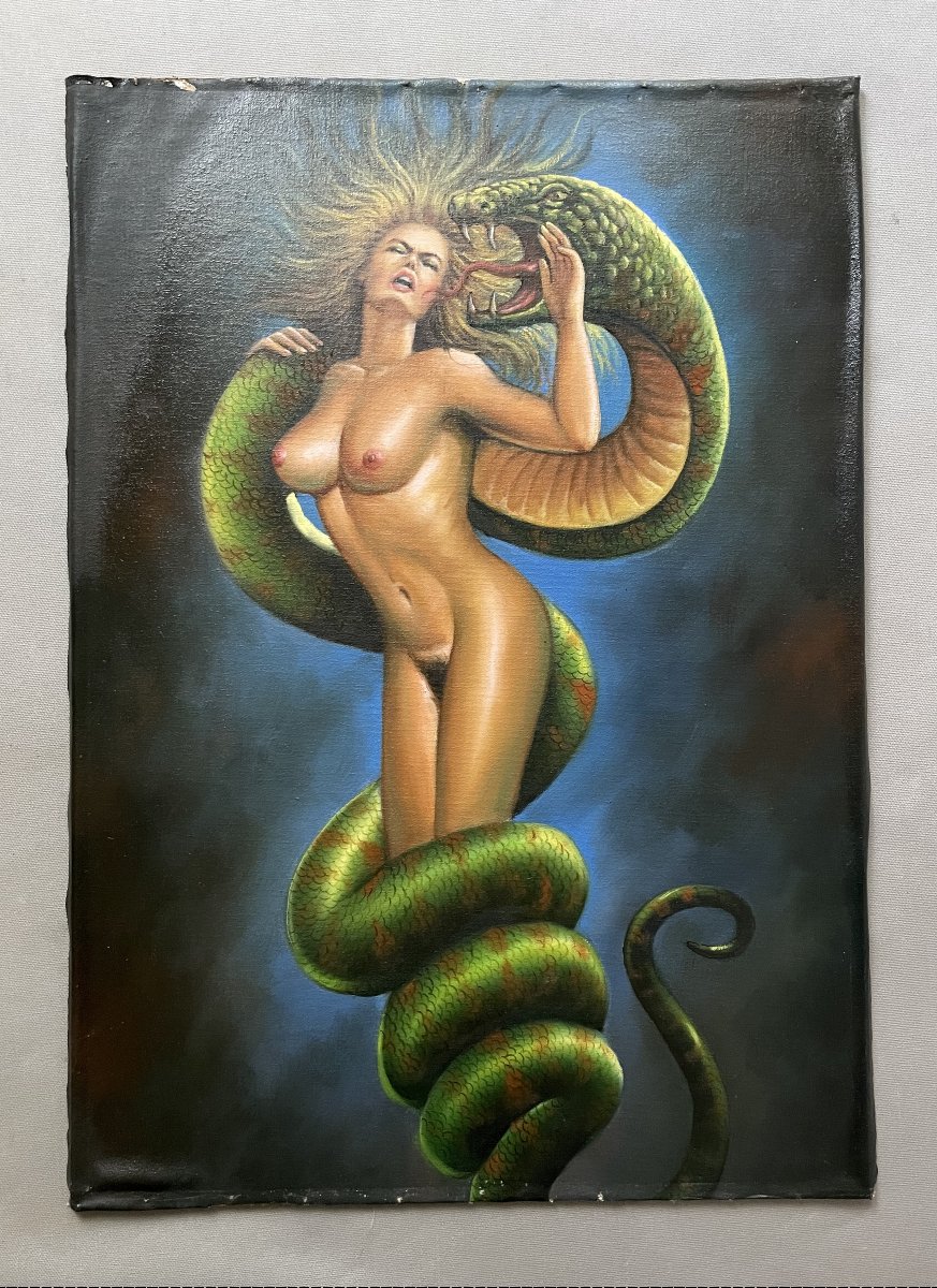Fantastic Oil On Canvas