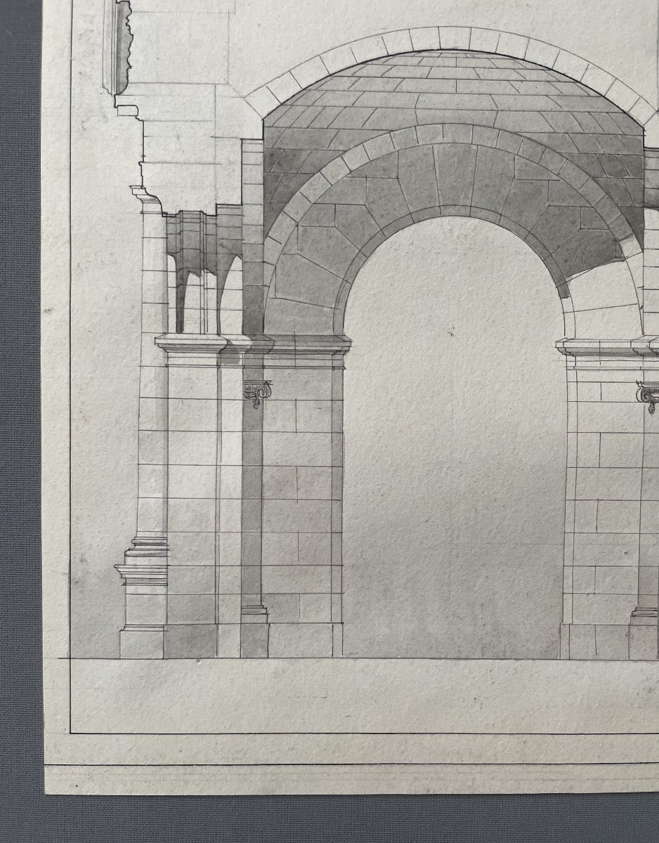 Architectural Drawing, 19th Century-photo-2