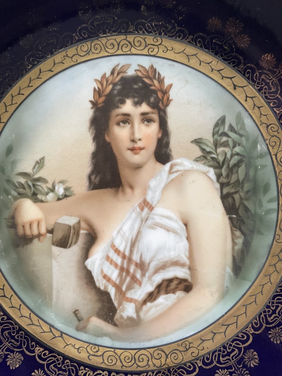 Pair Of Saxon Porcelain Plates, Erdmann Schlegelmilch-photo-3