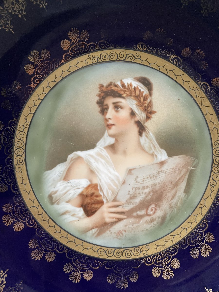 Pair Of Saxon Porcelain Plates, Erdmann Schlegelmilch-photo-1