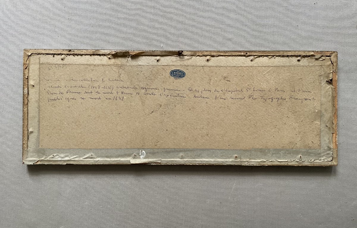 Le Château de Fronsac, gravure par Clause Chastillon-photo-1