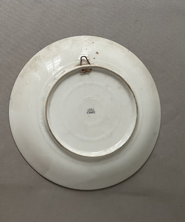 Assiette en porcelaine de Saxe, Erdmann Schlegelmilch-photo-3