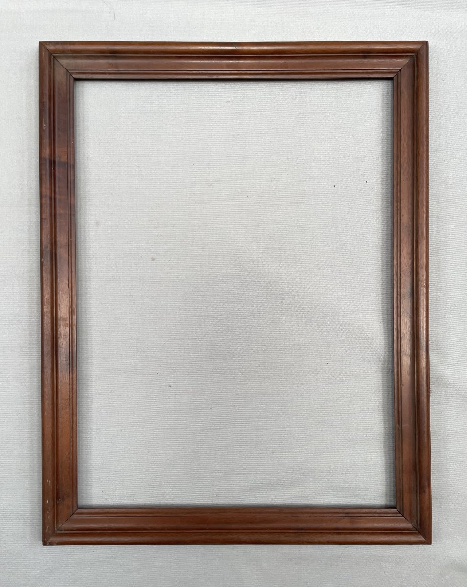 Cadre en acajou - 75 x 58 cm