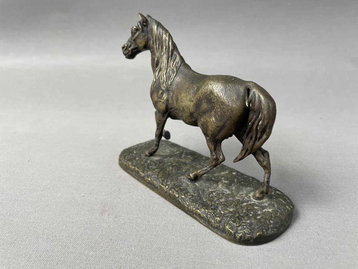 Pierre-Jules MÈNE, cheval en bronze-photo-1