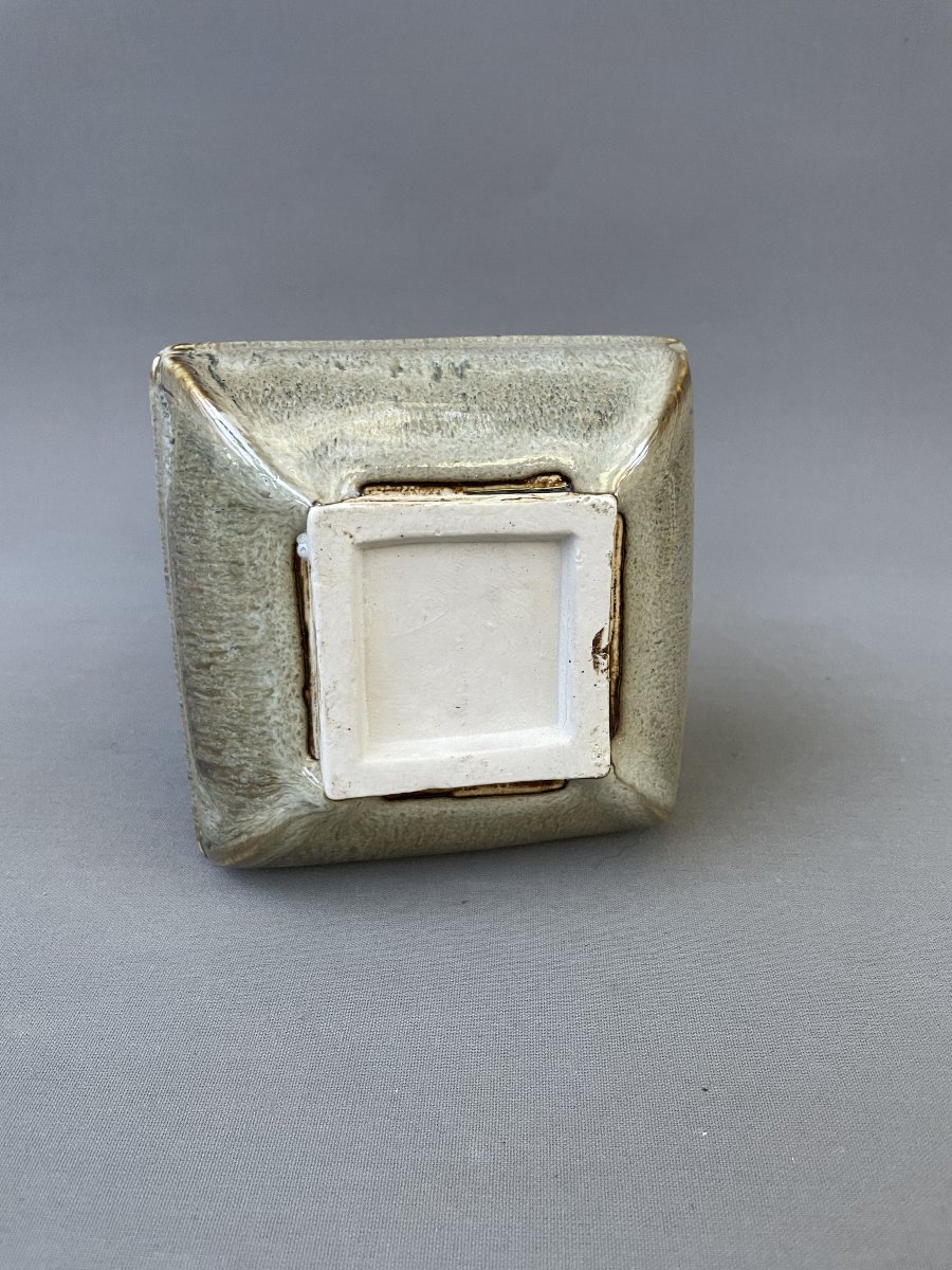 Glazed Porcelain Vase, China, Early 20th Century-photo-4