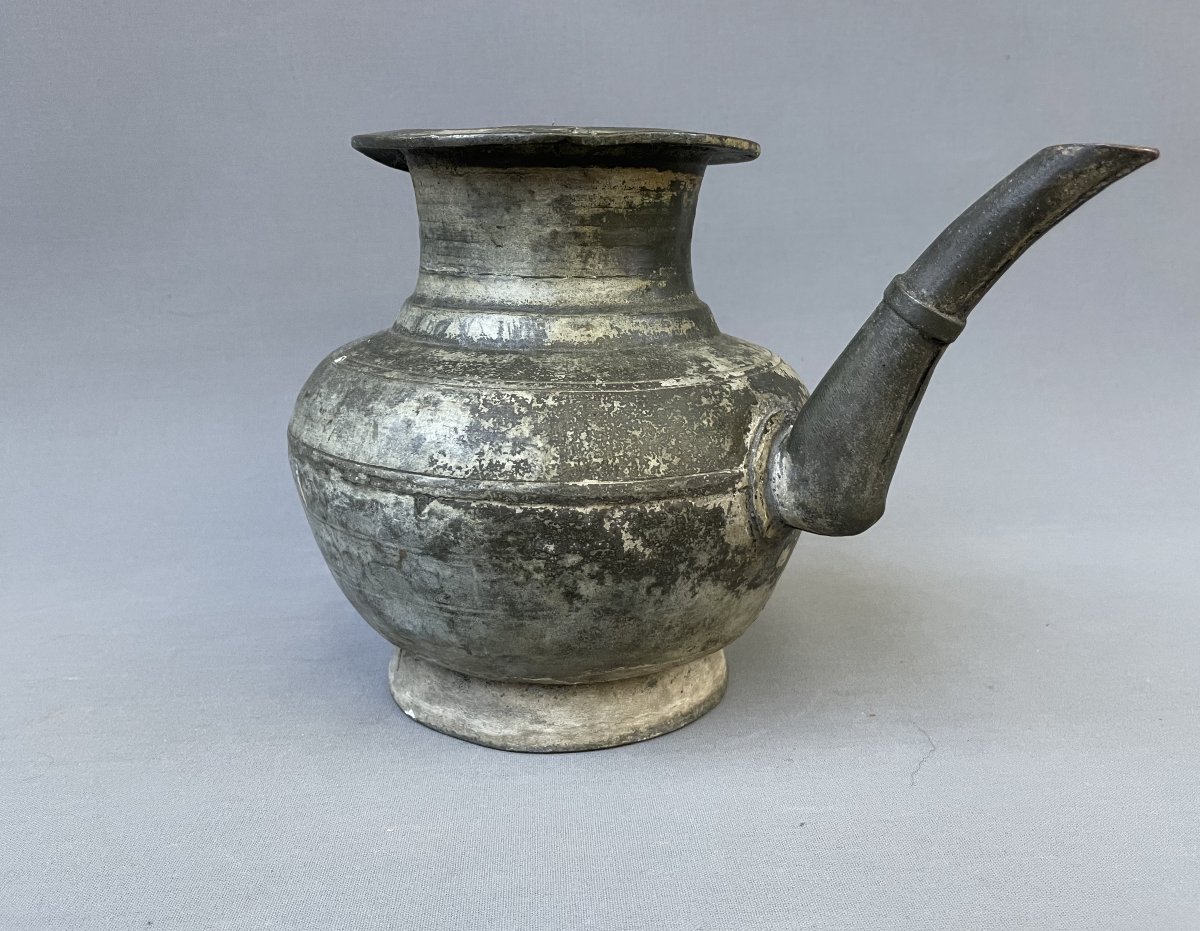 Copper Pitcher, Southeast Asia, 18th Century Or Earlier-photo-4
