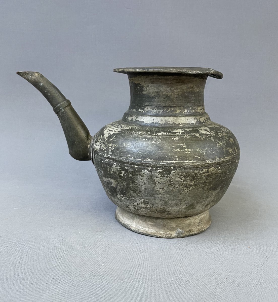 Copper Pitcher, Southeast Asia, 18th Century Or Earlier-photo-2