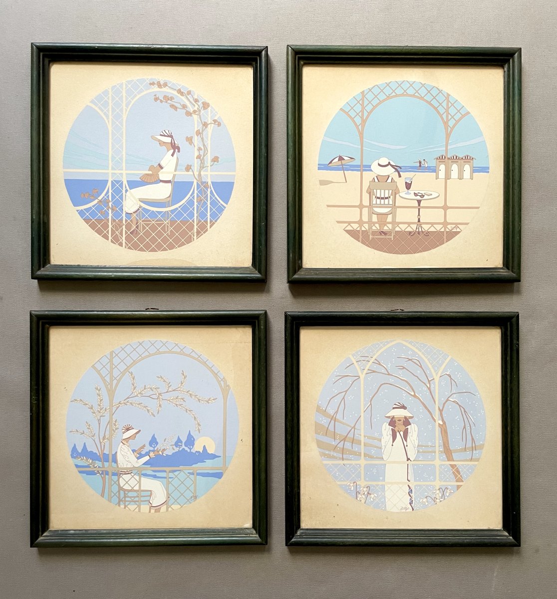 The Four Seasons, A Series Of Stencils