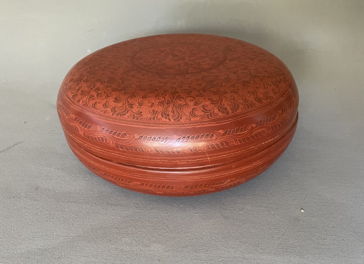 Lacquer Box, Asia, 20th Century